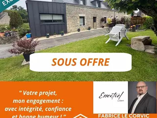 Bubry 56310 Achat / Vente maison 4 pièces t4