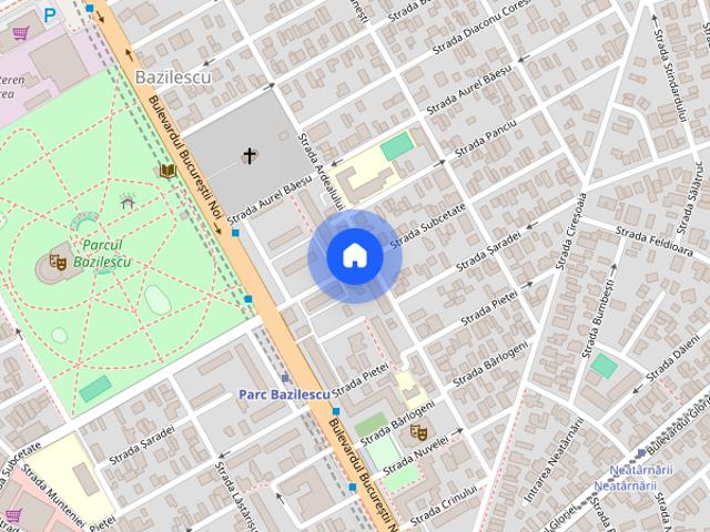 bucurestii noi | 2cam 60mp spatios parter 1980 AC balcon | metrou