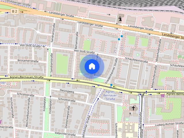 BUCHBERGER Immobilien 2 Zimmer Wohnung in attraktivem Altbau