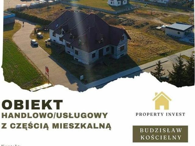 Budynek handlowo/usługowy z częścią mieszkalną
