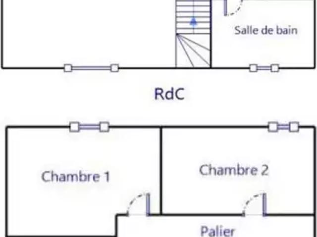 Budos 33720 Location maison 4 pièces t4 terrasse
