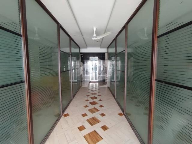 BUILDING FOR RENT Main Muslim Commercial With Basement And 1st, 2nd, 3rd, 4th Floor Glass Elevation With Lift