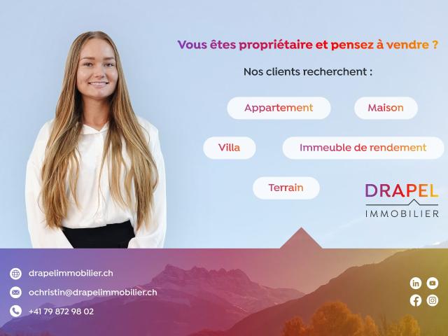 Building lot on sale in Val d'Illiez | dreamo. Ch