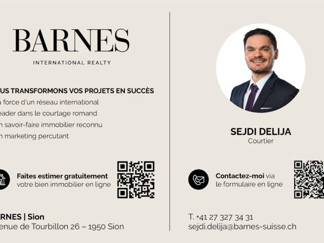 Building lot on sale in Conthey 932 m² | dreamo. Ch