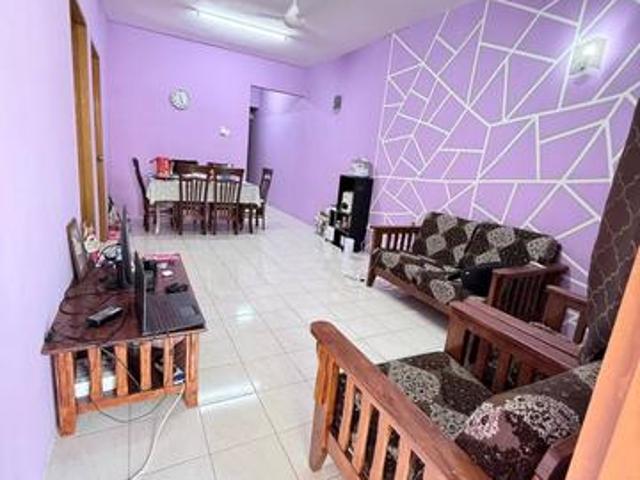 Bukit Tropika Ulu Tiram Flat Tingkat 1 3Bed 2 Bath