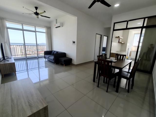 Bukit Bantayan Residence Dual key Likas Bay Seaview High Floor