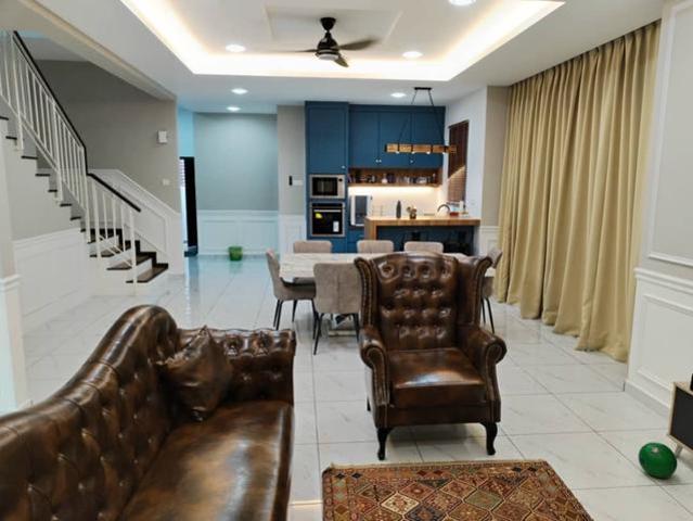 Bukit banyan Salvia Fully Furnish Renovation 2 Storey Terrace Corner