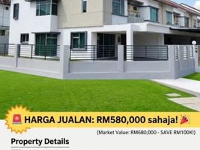 Bukit bayan azelia corner lot guarded house below market