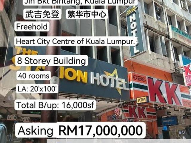 Bukit Bintang Hotel for sale