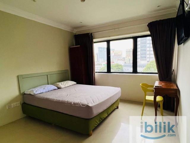 Bukit bintang hotel room for long stay zero deposit near masjid jamek shopping ️ mall & utc