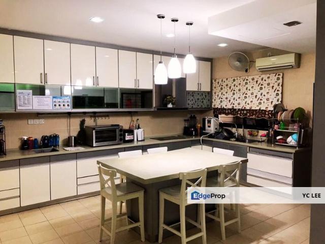 bukit jelutong, shah alam, corner lot double storey terrace