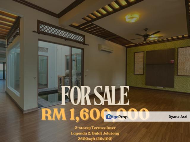 WTS Limited 26x100 Superlink Terrace Lagenda 2 Bukit Jelutong Shah Alam