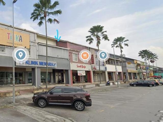 Bukit Jelutong Shop to Let DPangkin 1st Floor lokasi paling central