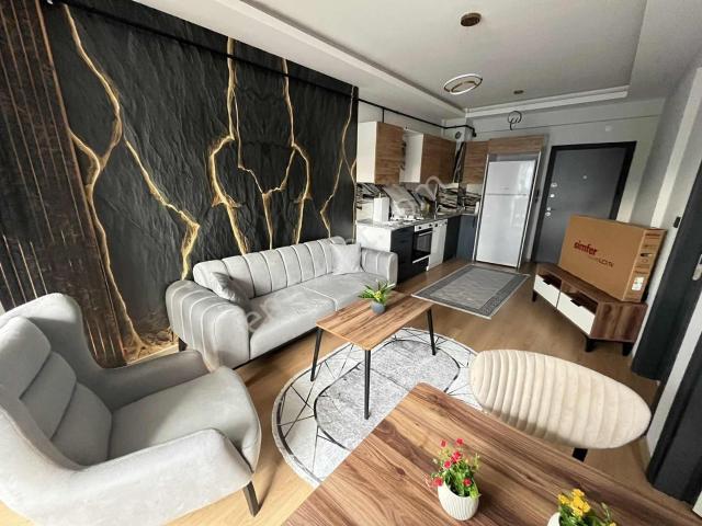 Bulut Emlak bulvara Cephe Sıfır Eşyalı Kiracılı 1+1 Daire