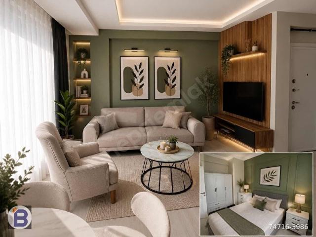 BULUT EMLAKTAN LÜX 1+1 KİRALIK