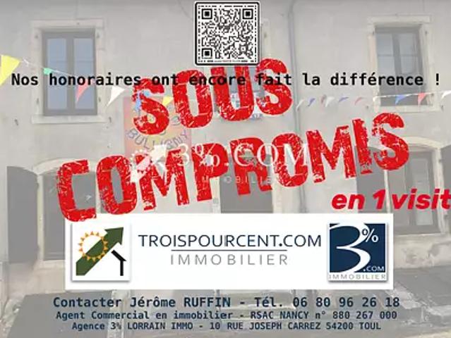 Bulligny 54113 Achat / Vente maison