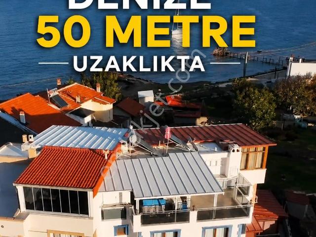 Burak Emlak'tan Yenifoça'da Denize 50 Metre, 3+1 Müstakil Tapulu Dubleks 10.800.000 Tl