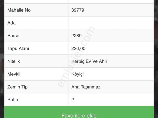 Burdur Yeşilova Gençali Ky De 4+1 Müstakil Satılık Köy Evi
