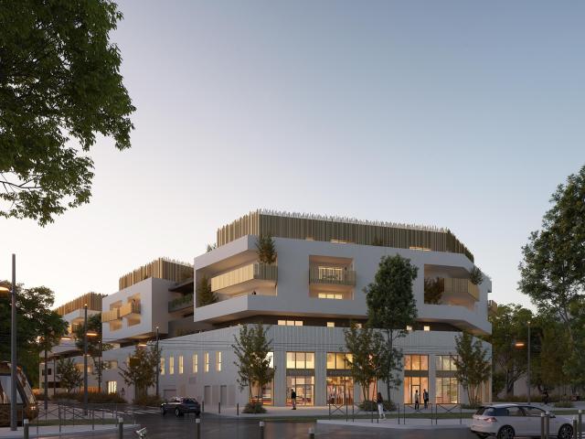 BUREAUX au Rdc immeuble moderne face Tramway