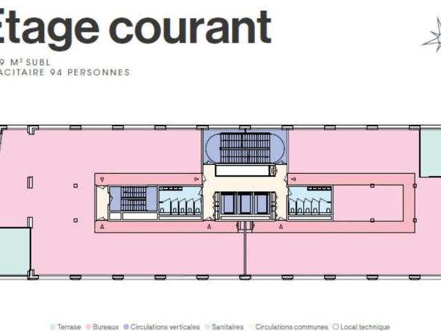 Bureaux à louer Bordeaux Euratlantique Proche gare Saint Jean