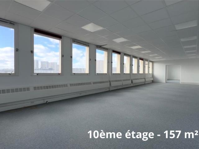 Bureaux à louer Paris 13 Étage élevé près Bibliothèque Mitterrand