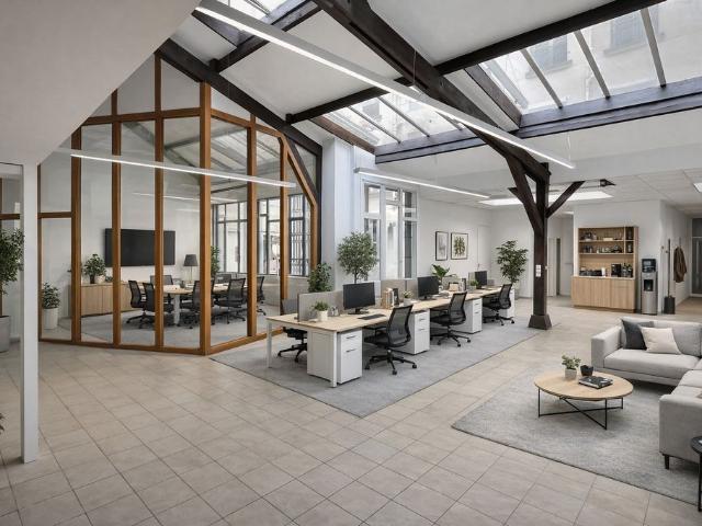 Bureaux à vendre Paris 5 Immeuble ancien, triplex lumineux
