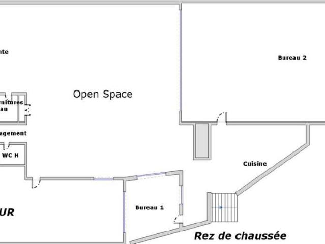 Bureaux à vendre Paris 5 Proche bus, métro, RER et train