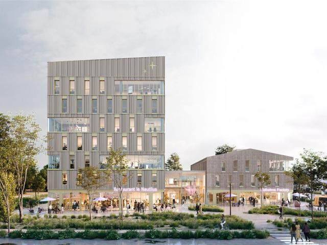 Bureaux et ateliers à vendre Bouguenais près aéroport Nantes Atlantique