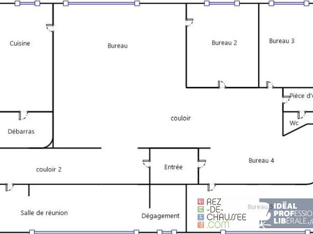 BUREAUX RUE MARTRE CLICHY