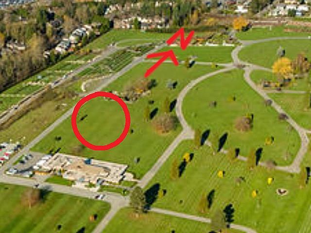 Burial Site In Forest Lawn Cemetery, Burnaby