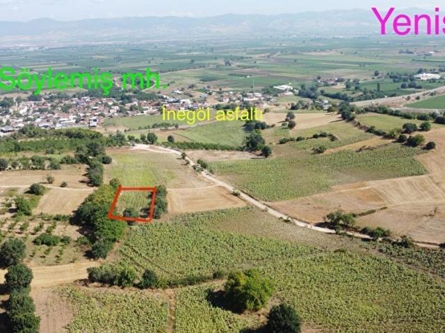 BURSA YENİŞEHİR SÖYLEMİŞTE TEK TAPU UYGUN ARAZİ