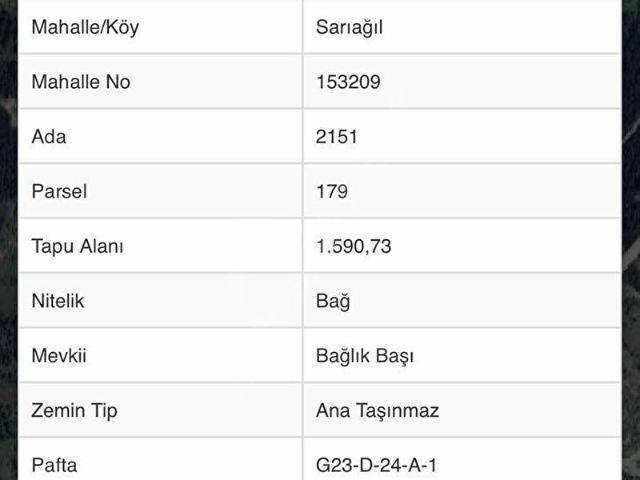 BURSA İZNİK KÖYE YAKIN GÜZEL KONUMDA SATILIK ARSA