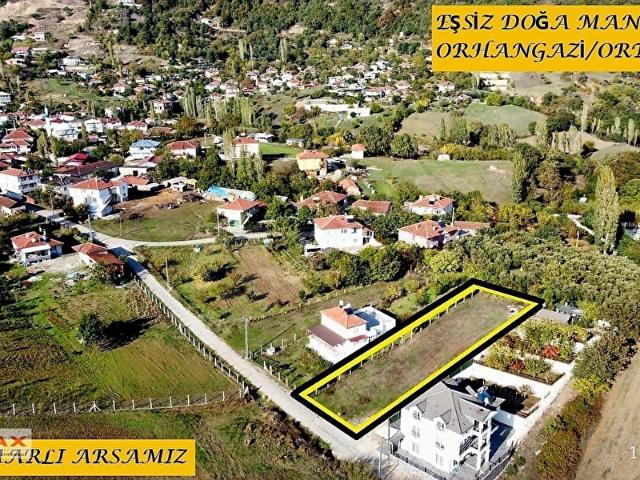 Bursa Orhangazi Ortaköy'de 809m2 2 Kat Villa İmarlı Arsa