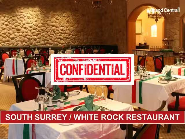Business for sale in Surrey, South Surrey White Rock, 1620 Con.