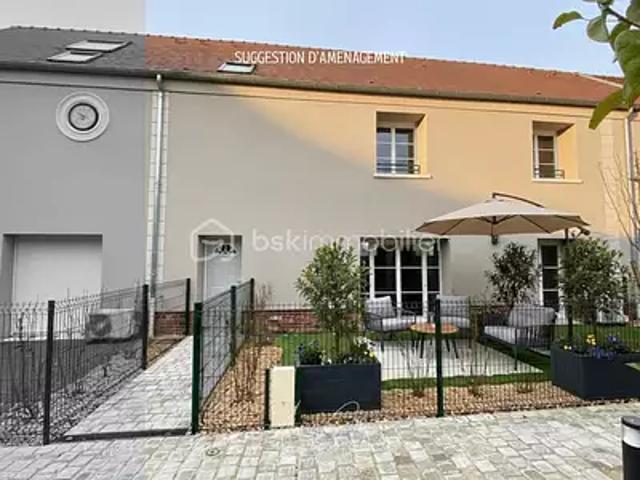 Bussy Saint Georges 77600 Location maison 4 pièces t4 terrasse