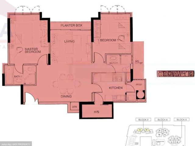 Butterworth 8 D15, Condominium
