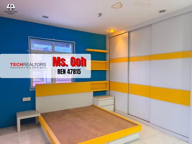 BUTTERWORTH CHEAPEST RENO Mawar indah TOWNHOUSE near billion Raja Uda
