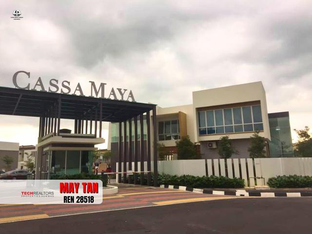 BUTTERWORTH GATED Cassa Maya Double Sty House SUNGAI DUA near RAJA UDA