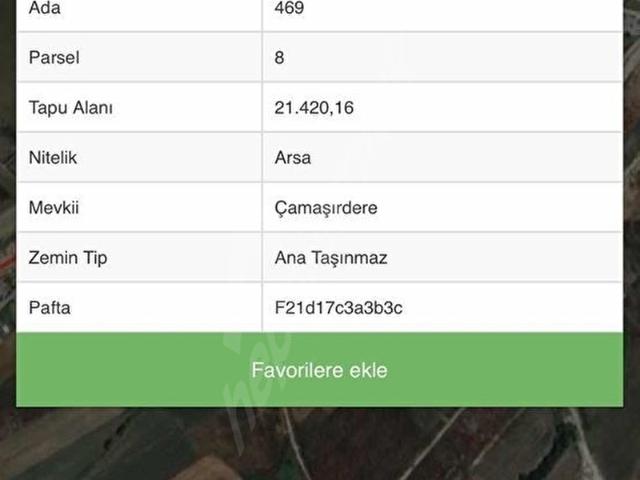 BÜYÜKÇEKMECE MERKEZDE VİLLALARIN YANI BAŞINDA SATILIK ARSA