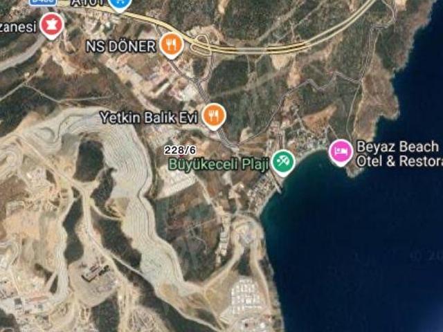 Büyükeceli Merkezde Turizm+Konut İmarlı Satılık Arsa