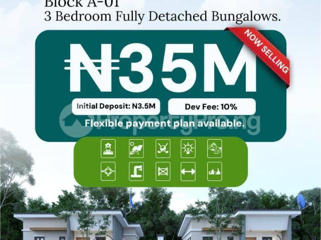 Buy 3 Bedroom Bungalow in Uyo Akwa Ibom 5NNMN | PropertyPro Nigeria