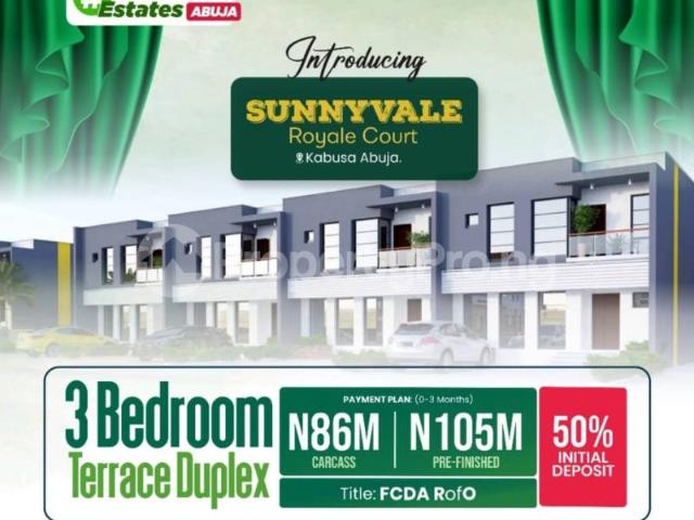 Buy 3 Bedroom Terrace Duplex in Kabusa Abuja 5MUBB | PropertyPro Nigeria