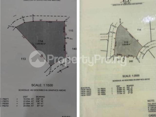 Buy 13 Size7,700sqm & Plot 114 Size7,400sqm in Jahi Abuja 4NAFD | PropertyPro Nigeria