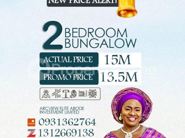 Buy 2/3 Bedroom Bungalow Carcass in Mowe, Obafemi Owode Ogun 4MLYB | PropertyPro Nigeria