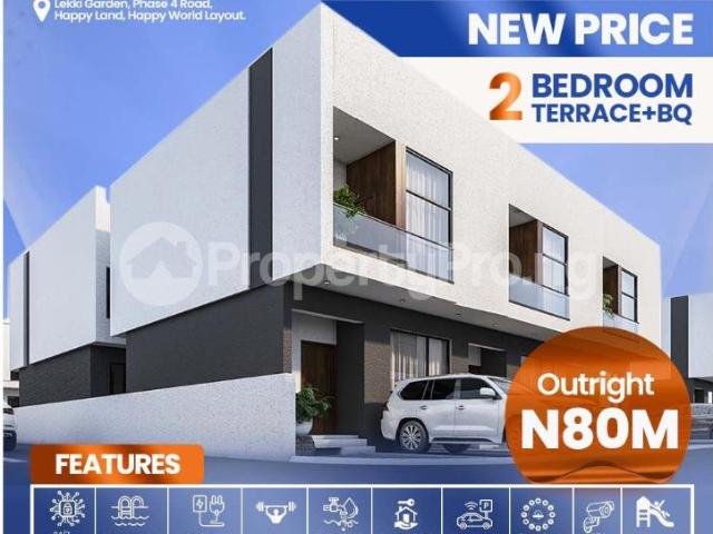 Buy 2 Bedroom Terrace Duplex With Bq in Lekki Gardens estate, Ajah Lagos 0LKDT | PropertyPro Nigeria