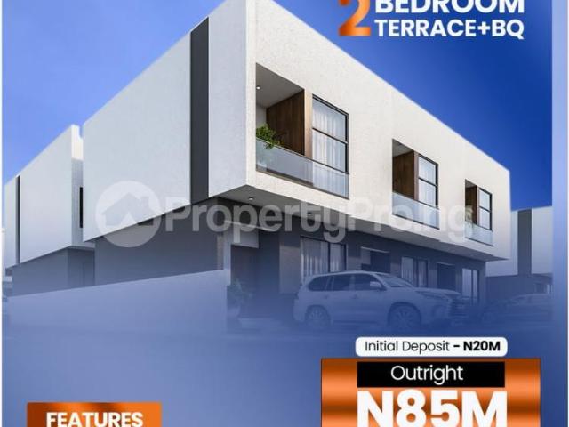 Buy 2 Bedroom Terraced Duplex + Bq in Lekki Lagos 5MAVX | PropertyPro Nigeria