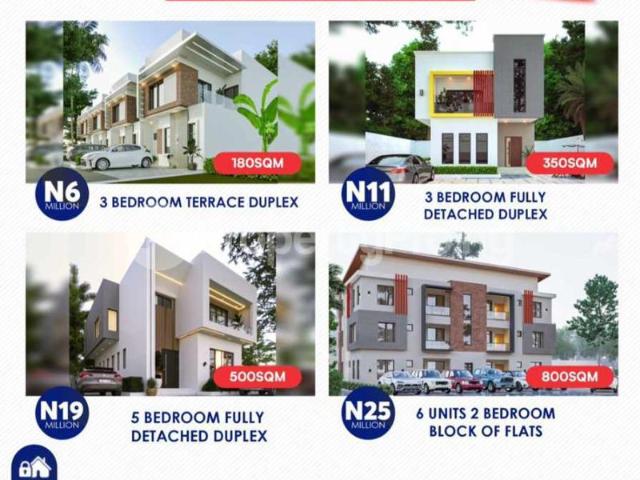 Buy 350sqm Estate Land For 3 Bdrm Fully Detached Duplex in Lugbe Abuja 3LVXN | PropertyPro Nigeria