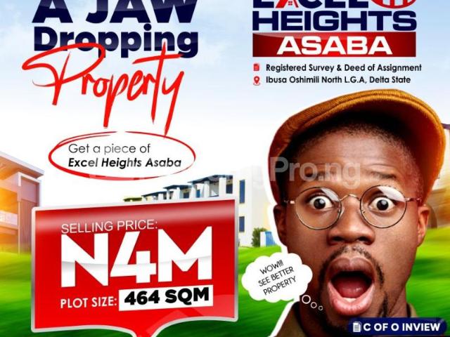 Buy 464sqm Land in Oshimili North Delta 6LSGZ | PropertyPro Nigeria