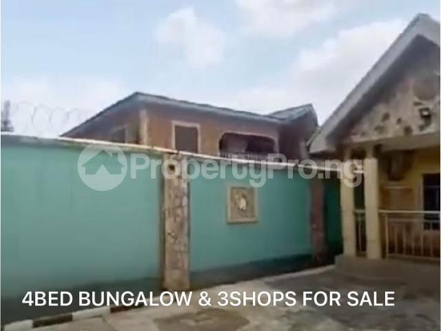 Buy 4 Bedroom Bungalow in New oko oba, Abule Egba Lagos 8MPGX | PropertyPro Nigeria