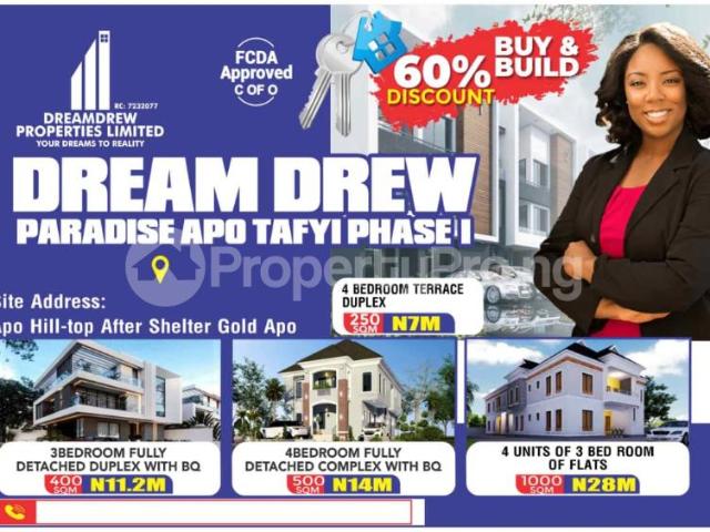 Buy 4 Bedroom Fully Detached Duplex With Bq in Apo Abuja 8MADE | PropertyPro Nigeria